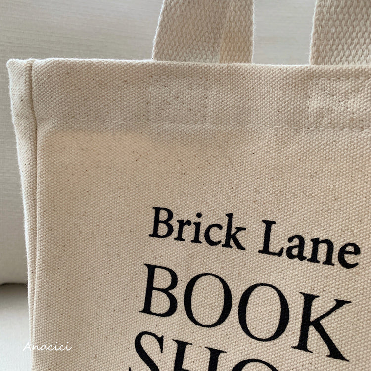 London Brick Lane Bookshop Tote Bag - Andcici