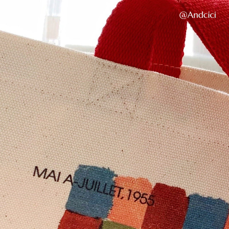 Paul Klee Berggruen & Cie, 1955 Canvas Tote Bag with Zip - Andcici