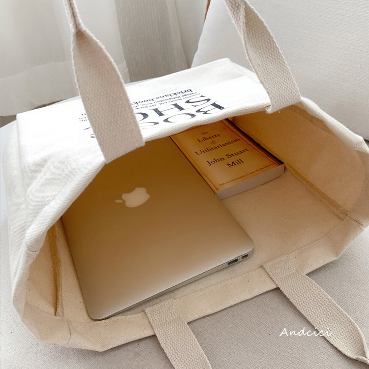 London Brick Lane Bookshop Tote Bag - Andcici