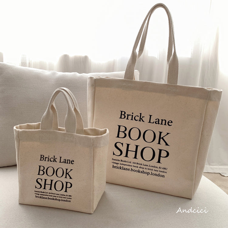 London Brick Lane Bookshop Tote Bag - Andcici
