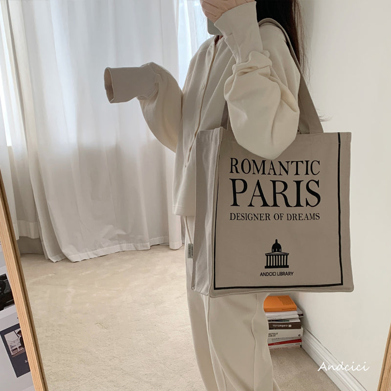 Alphonse Mucha Atelier Mucha, 1897 Canvas Tote Bag with Zip - Andcici