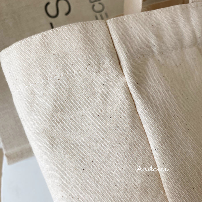 Never Ending Summer Canvas Tote Bag with Zip - Andcici