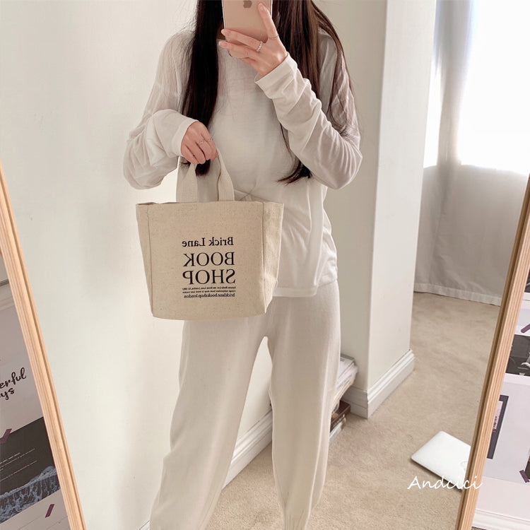 London Brick Lane Bookshop Tote Bag - Andcici