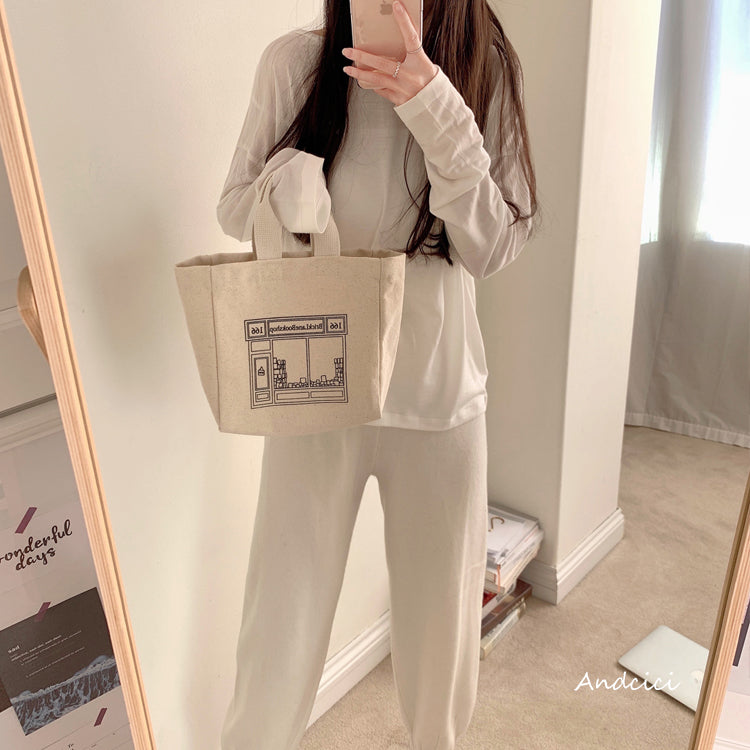 London Brick Lane Bookshop Tote Bag - Andcici