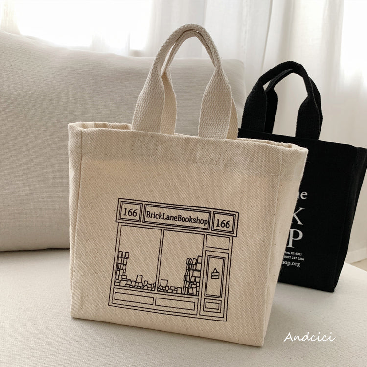 London Brick Lane Bookshop Tote Bag - Andcici
