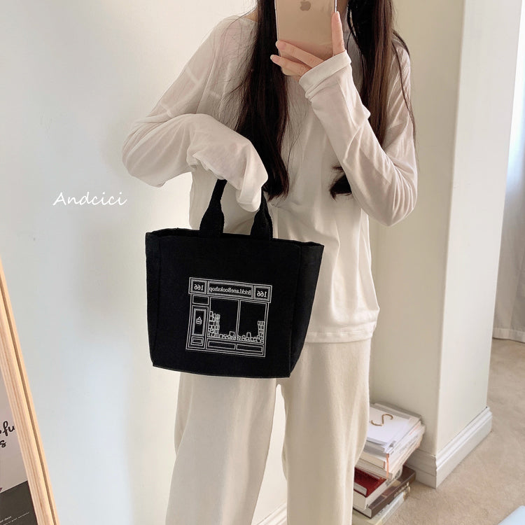 London Brick Lane Bookshop Tote Bag - Andcici