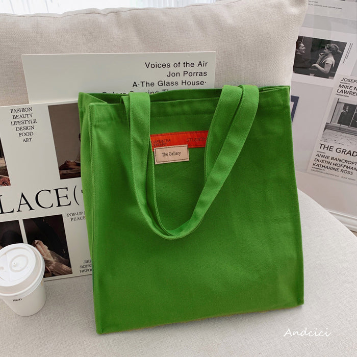 Paris Arts Canvas Tote Bag with Zip - Andcici