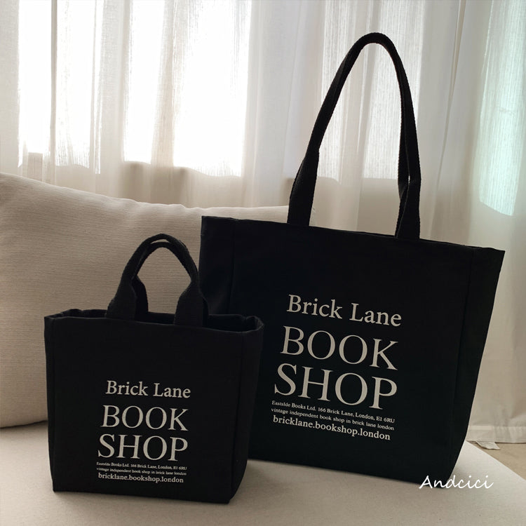 London Brick Lane Bookshop Tote Bag - Andcici