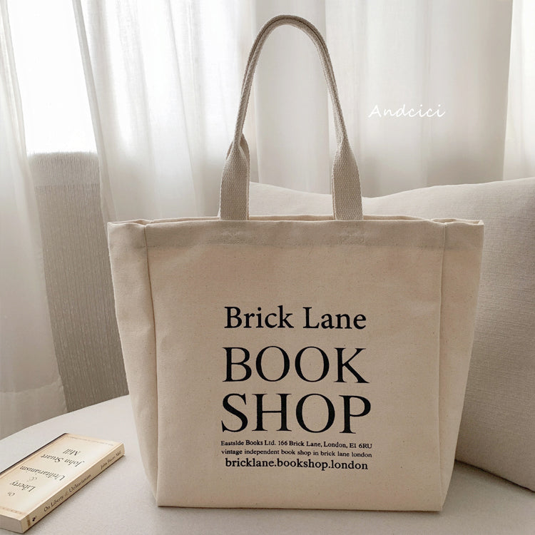 London Brick Lane Bookshop Tote Bag - Andcici