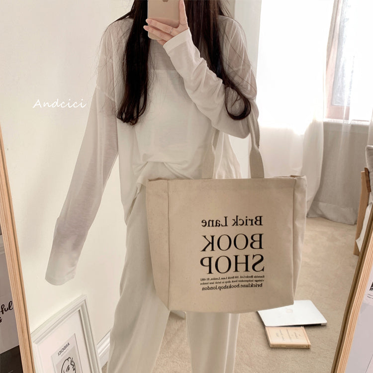 London Brick Lane Bookshop Tote Bag - Andcici