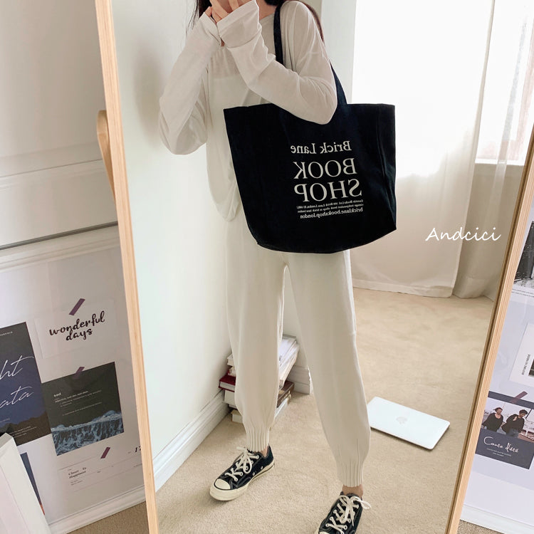 London Brick Lane Bookshop Tote Bag - Andcici