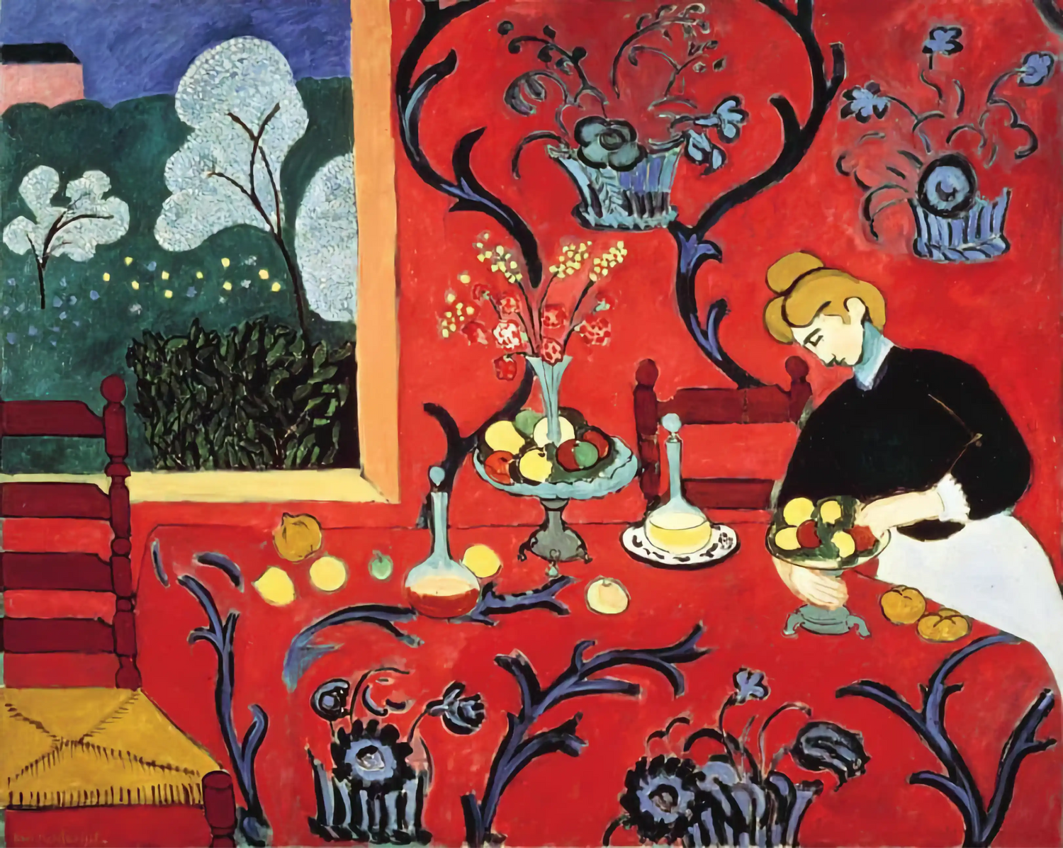 The Dessert: Harmony in Red (The Red Room), 1908