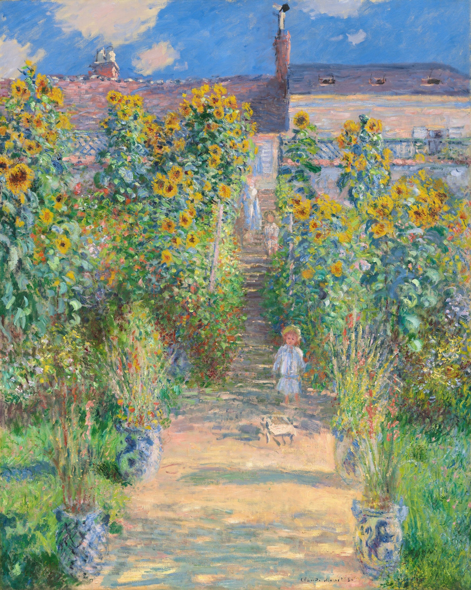 The Garden at Vetheuil, 1881