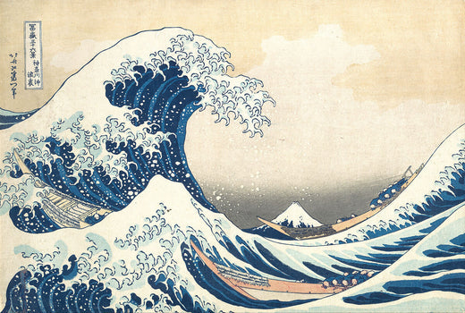 The Great Wave off Kanagawa, 1831