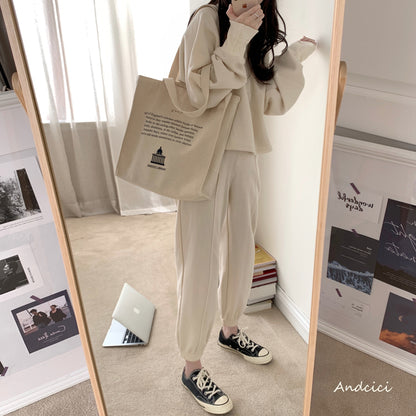 London Book Sellers Canvas Tote Bag with Inner Zipped Pocket